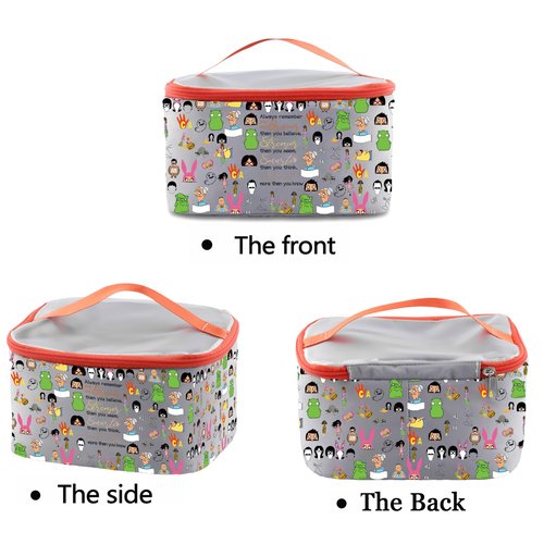 PXTIDY Comedy Cartoon TV Show Merchandise Gifts Belcher cosmetic Bag Couple Gifts Style Gift For Bob's Fans