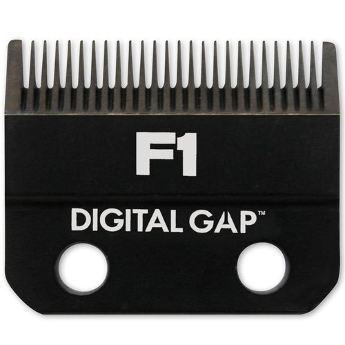 COCCO Digital Gap Graphene F1 Taper Fade Clipper Replacement Blade, Screw-Mounted, for COCCO Veloce & Hyper Veloce Clippers and Standard Blade Dimensions (45.5 mm Width, 18.0 mm Screw Distance)