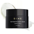 DIME Beauty Restorative Night Cream - Anti-Aging Face Moisturizer with Ceramides & Peptides | 1.7 oz