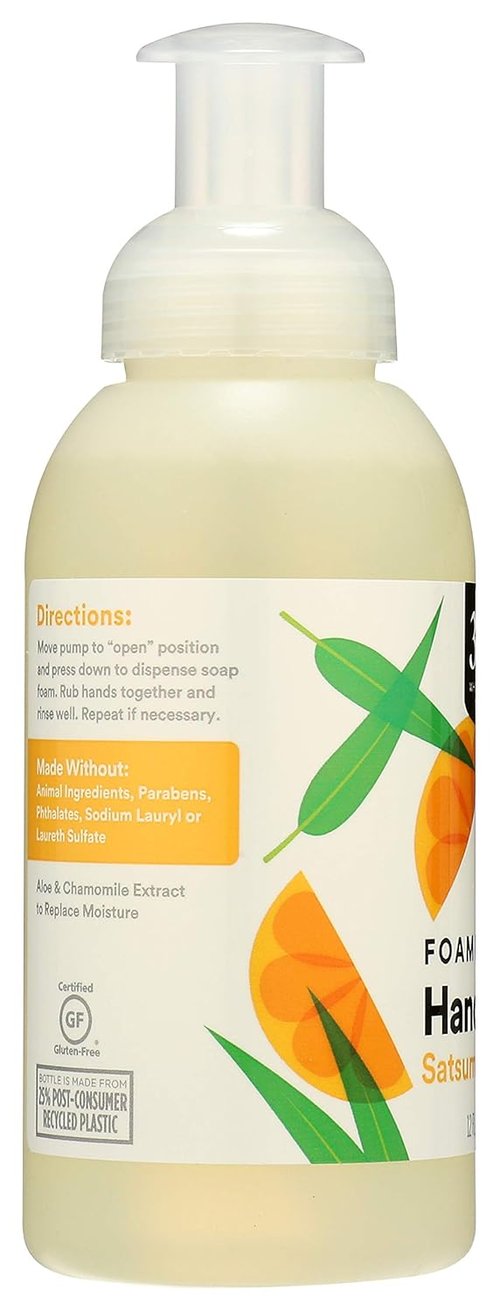 365 by Whole Foods Market - Foaming Hand Soap Satsuma Eucalyptus | 12 Fl Oz (Pack of 2)