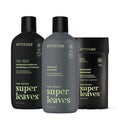 ATTITUDE Body Care Bundle for Men - Natural Shampoo, Conditioner & Shower Gel | Aluminum-Free Deodorant, EWG Verified, Matcha & Bergamot Scent