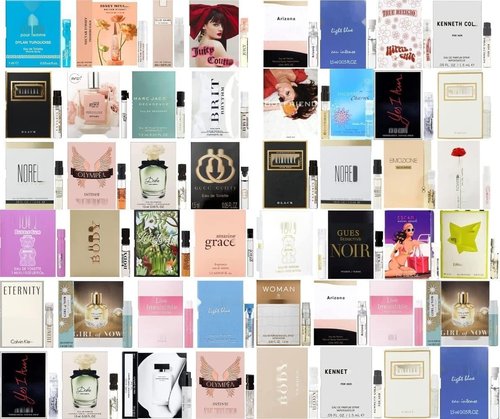 JRoBeauty High-End Fragrance Samples Set for Women - 12 Premium Sample Vials