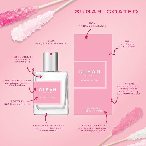 CLEAN CLASSIC Eau de Parfum - Layerable Everyday Fragrance, Long Lasting & Vegan Friendly