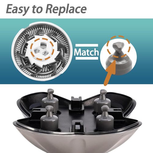 Gold PRO Replacement Blades - 12 Pack Precision Blades for Head, Face & Body Grooming