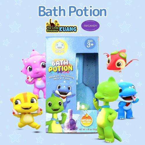 SWCANDY Bath Toys Kids Bath Bomb Potion, Easter Basket Stuffers Essentials, 6 Pack Nontoxic Bathtub Colorful Bubble Foam Scientific Soap Magical Fizzes Eruption for Ages 4-8 Boys Girls Toddlers
