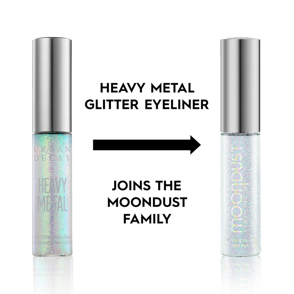 Urban Decay Moondust Liquid Glitter Eyeliner - Longwear Sparkle Liner & Eyeshadow Topper | Quick-Drying, Vegan Formula