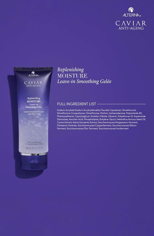 Alterna Caviar Anti-Aging Leave-In Smoothing Gelee - Lightweight Moisture for Dry Hair | Sulfate-Free