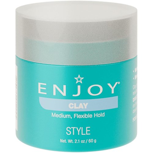 ENJOY Hair Styling Cream - Non-Greasy, Flexible Hold, Color Safe & Anti-Frizz - 2.1 Oz