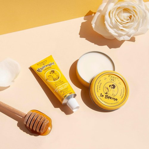 Feret Parfumeur Le Hyalomiel Gel Moisturizer - Hydrating Rose Poudré Skincare with Organic Honey - 50ml / 1.7oz