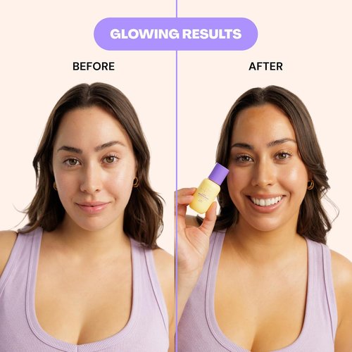 Luna Bronze Cosmic Bronzing Drops - Lightweight, Hydrating Liquid Bronze | Non-Greasy Formula with Sodium Hyaluronate & Shea Butter (30ml/1.01 fl. oz)