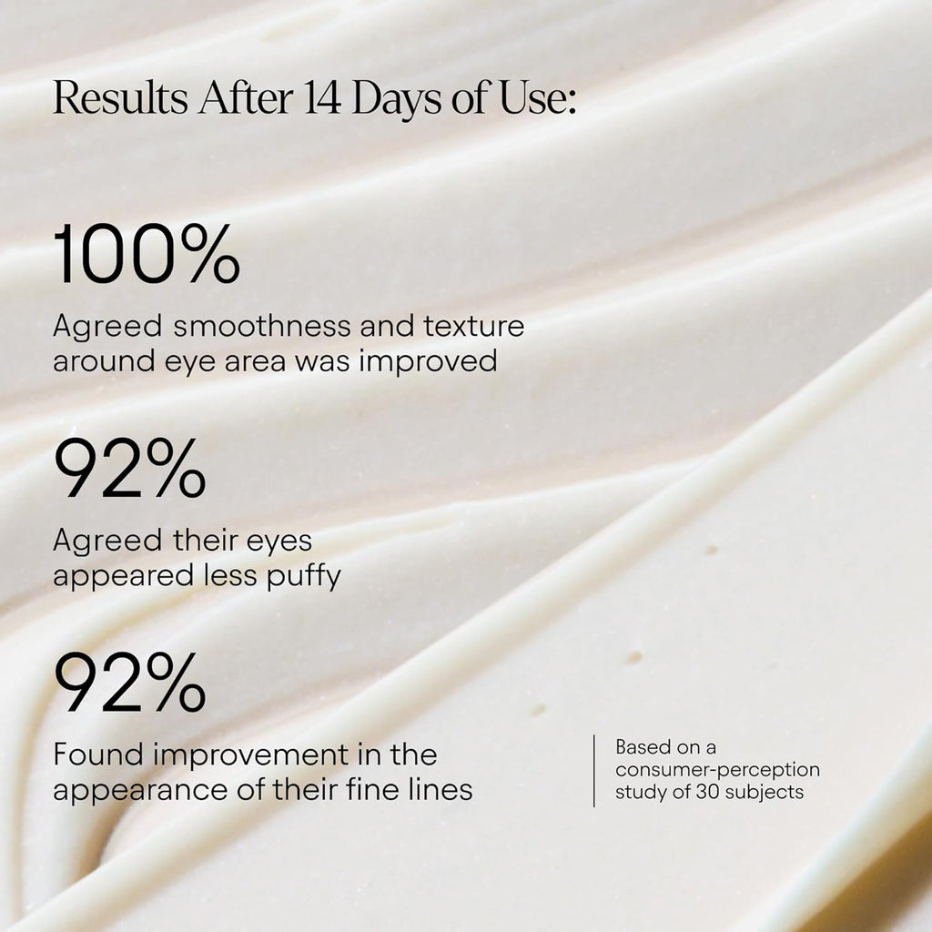 Alpyn Line-Filling Eye Balm - Bakuchiol & Caffeine Formula to Reduce Fine Lines & Puffiness | 0.5 oz / 14 ml
