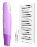 Yecheer Dermaplane Razor for Women face: Sonic Dermaplaning Tool for Smooth & Flawless Skin