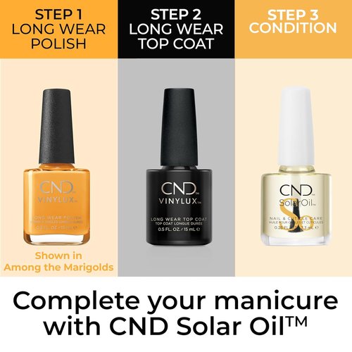 CND Vinylux Yellow Nail Polish - Longwear Formula with Gel-Like Shine & Chip Resistance