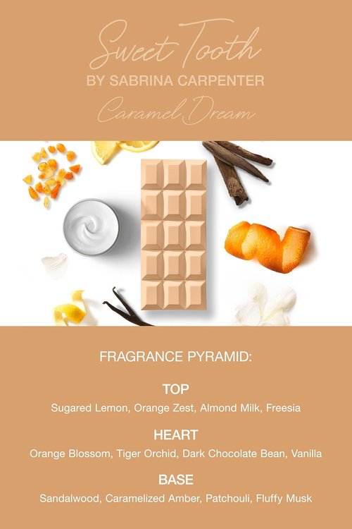 Sabrina Carpenter Eau de Parfum - Caramel Dream Scent - 1 Fl Oz | Luxurious Fragrance