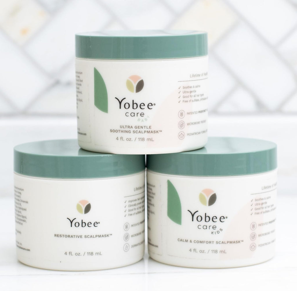 Yobee Restorative Scalp Mask - Probiotic Hair Treatment for Dry, Itchy Scalp - 4 fl oz