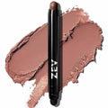 Zev Eyeshadow Stick - ShadeRush 2-in-1 Cream Eyeshadow with Built-in Smudger - Waterproof Matte Makeup in Mocha Matte