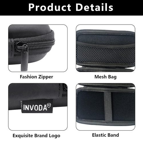 INVODA Electric Shaver Case - Showerproof Storage Box for Norelco One Blade Razor & Groomer