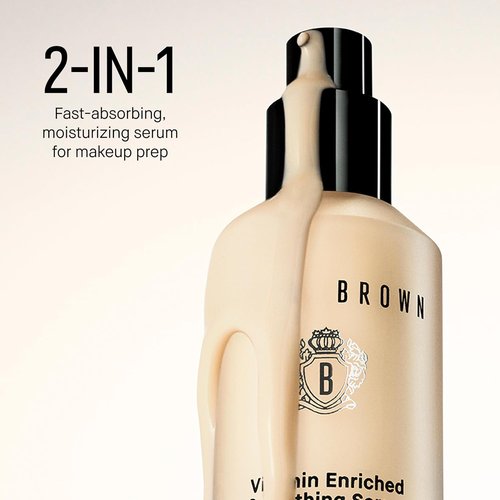 Bobbi Brown Vitamin Enriched Smoothing Serum - Hydrating Overnight Face Serum with Niacinamide & Vitamin C, 1 Fl Oz