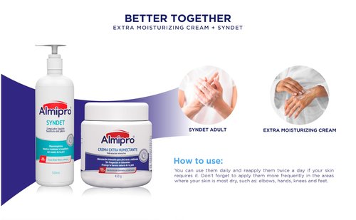 almipro Extra Moisturizing Cream for Dry & Delicate Skin – Hydrating & Nourishing Body Cream with Calendula & Almond Oils –Fragrance-Free & Non-Greasy – 15 oz