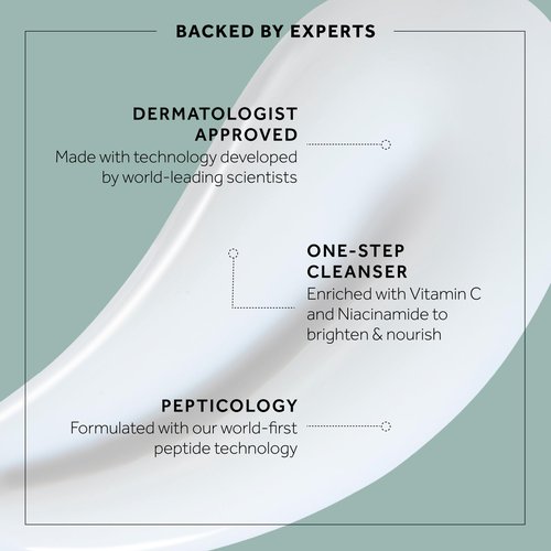 No7 Future Renew Damage Reversal Peptide Gentle Face Cleanser - Anti-Aging Face Wash to Help Visibly Remove Impurities for Smoother, Nourished Skin - Fragrance-Free Formula (5 Fl Oz)
