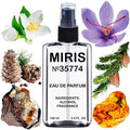 MIRIS No. 35774 Eau de Parfum - Inspired by Baccarat Rouge 540, Long-Lasting Unisex Spray 3.4 Fl Oz