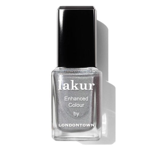 LONDONTOWN Lakur Nail Polish - Long-Lasting, Streak-Free, Chip-Resistant | Non-Toxic Vegan Color, 0.4 Fl Oz - Nice & Icy