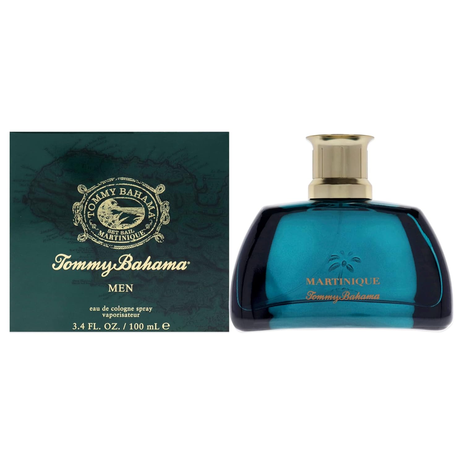 Tommy Bahama Martinique Cologne for Men - Refreshing Citrus Scent | 3.4 oz Bottle