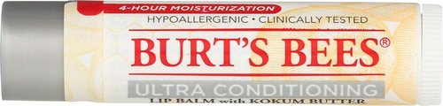 Burt's Bees Lip Balm - Ultra Conditioning Moisturizing Lip Care for All-Day Hydration | 100% Natural