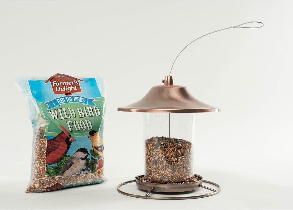 Wagner's 53002 Wild Bird Food - Farmer's Delight with Cherry Flavor | 10-Pound Bag