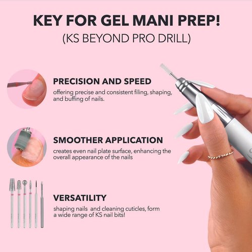 Kiara Sky Gel Polish - Black To Black | Long-Lasting 15 Gram Formula for Perfect Nails