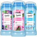 Suave Antiperspirant Deodorant for Women Variety 3-Pack – Powder, Fresh, Sweet Pea & Violet, Anti-Staining Invisible Solid, Talc-Free, 2.7 Oz Ea