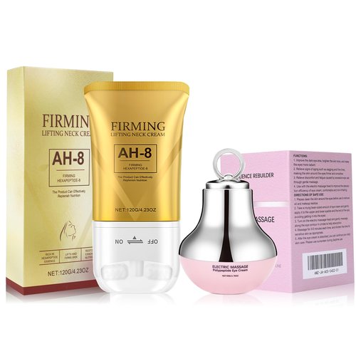 Botanikind AH-8 Neck-Eye Care Tightening & Revitalizing Set -Smooth of Fine Lines, Eye & Neck Treatment, Skin Moisturizer, Deep Moisturizing Skincare All Skin Types