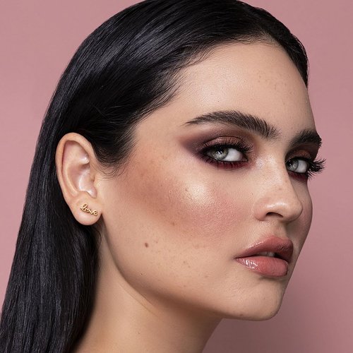 Sigma Beauty Cor-De-Rosa Eyeshadow Palette | 14 Highly Pigmented Warm Shades in Matte, Shimmer & Metallic Finishes