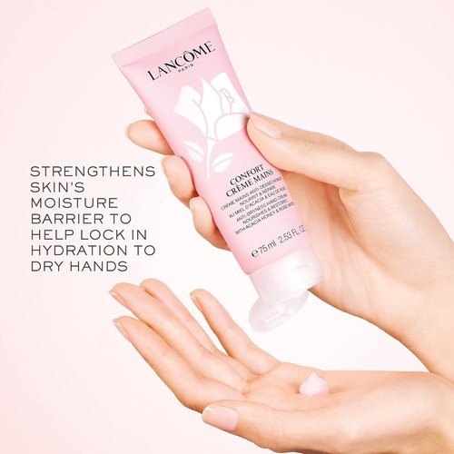Lancôme Confort Hand Cream - Moisturizing & Soothing Formula with Acacia Honey & Rose Water - 2.53 Fl Oz