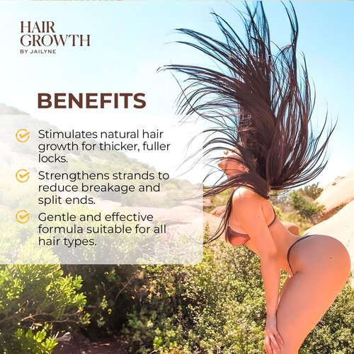 Jailyne Ojeda Hair Growth Repair Mask - Protein-Enriched Deep Conditioning Treatment for Damaged Hair - Sulfate-Free & Paraben-Free