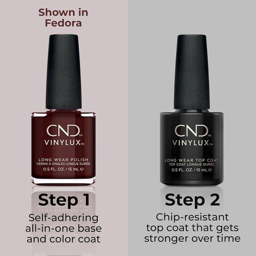 CND Vinylux Nail Polish - Longwear Brown Color with Gel-Like Shine | Chip Resistant, 0.5 Fl Oz