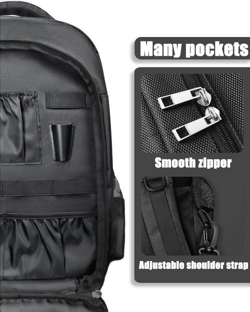 Amazing Fair Barber Supplies Backpack for Clippers and Supplies, Barber Bag for men