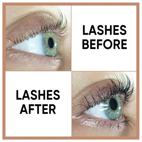 Skiennix Lash Color Kit - Instant Black Eyelash Dye 8ml | Easy Application for Natural Results