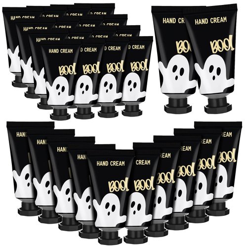 Heigble 48 Sets Halloween Ghost Hand Cream Gifts Bulk Halloween Hand Cream Travel Lotion Mini Size Baby Shower Party Gifts Favors Ghost Birthday Christmas Party Supplies for Guest