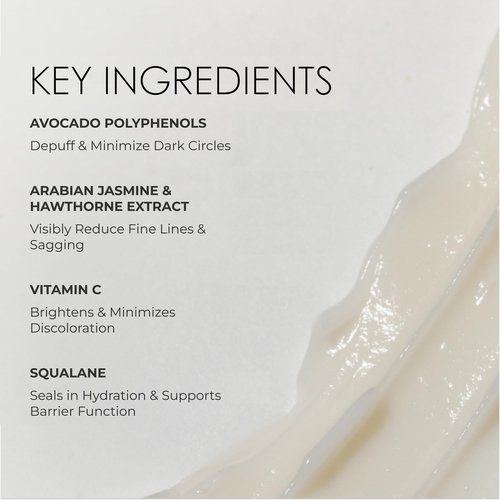 REFLEKT 4 – Eye & Lip Squalane Smoothing Treatment – Avocado Polyphenols, Vitamin C, Microcirculation Enhancer, Under-Eye Depuff Hydration. Clean, Vegan, Cruelty-Free, Fragrance & Paraben-Free Formula