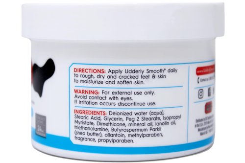 Udderly Smooth Foot Cream with Shea Butter 8 oz (Pack of 3)