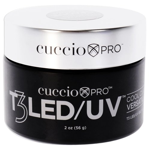 Cuccio Pro T3 Cool Cure Versatility Gel - Controlled Leveling Opaque Brazillian Blush 2 Oz I0099266 56 g (Pack of 1)