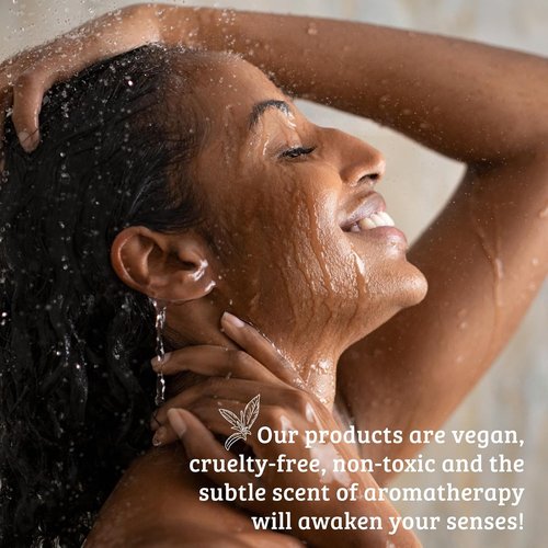 Pharmacopia Verbena Conditioner - Vegan Scalp Moisturizer with Shea Butter & Aloe Vera | 16 oz