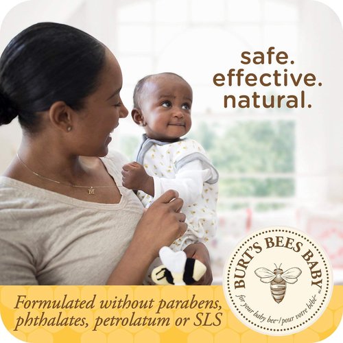 Burt's Bees Baby Bee Bubble Bath - Gentle Cleansing Formula | 12 Fl Oz Size