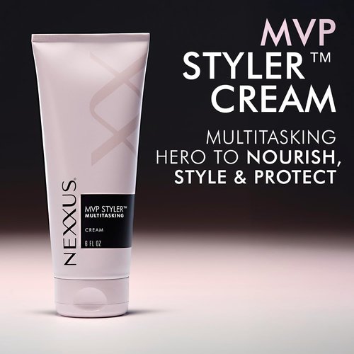 Nexxus Styling Cream - MVP Styler Hybrid Hair Cream with Multi-Verse Polymers | 6 oz