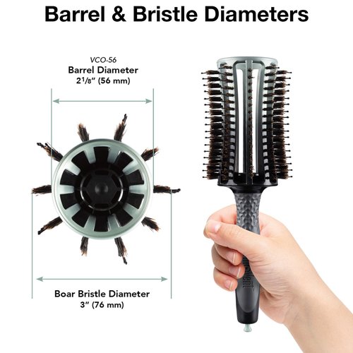 Olivia Garden ThermoVent Combo Brush 3" (76mm)