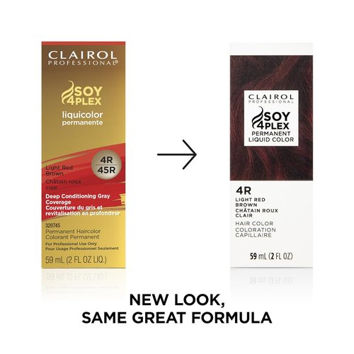 Clairol Professional Permanent Liquicolor - Light Brown/Medium Brown Hair Color | 100% Gray Coverage