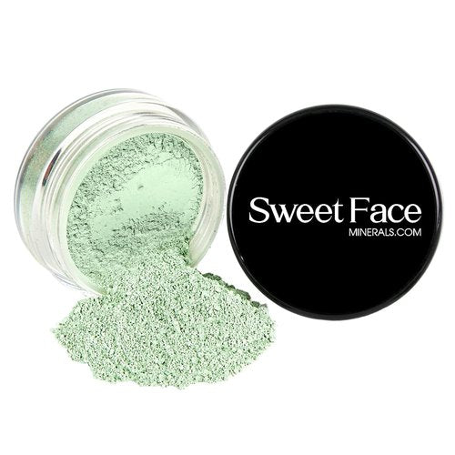 Green Corrector | Mineral Makeup Powder for Redness & Acne – Full Coverage Concealer, SPF 20, 5g Jar