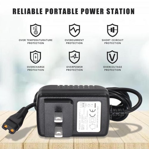BaByliss PRO Replacement Charger - 4.5V Power Adapter for FX870, FX788, FX787, FXSSM, FX820, FX726, FX825 Clippers