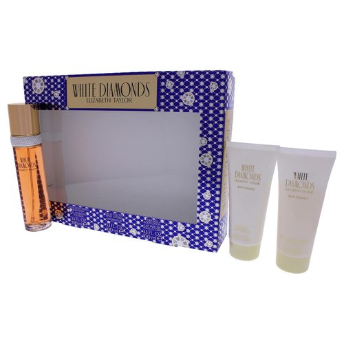 Elizabeth Taylor White Diamonds Perfume - Elegant Fragrance Set | 3 Count